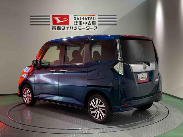 トールカスタムGオートハイビーム スマートキー キーフリー ABS 4WD レーンアシスト TV アルミホイール 衝突回避支援ブレーキ機能(青森県)の中古車