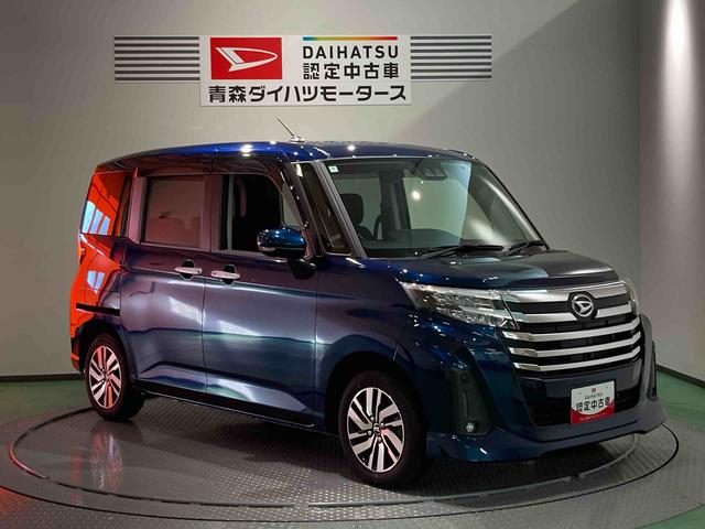 トールカスタムGオートハイビーム スマートキー キーフリー ABS 4WD レーンアシスト TV アルミホイール 衝突回避支援ブレーキ機能(青森県)の中古車