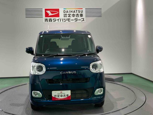 ムーヴキャンバスセオリーGターボ衝突軽減ブレーキ オートハイビーム キーレス スマートキー 4WD エアバッグ レーンアシスト ABS ターボ車(青森県)の中古車