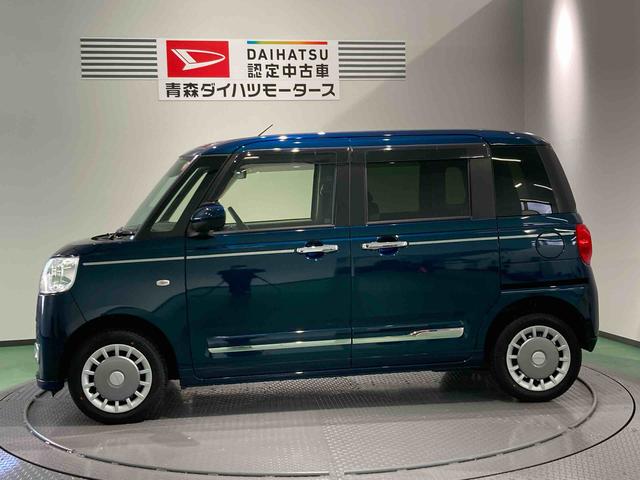 ムーヴキャンバスセオリーGターボ衝突軽減ブレーキ オートハイビーム キーレス スマートキー 4WD エアバッグ レーンアシスト ABS ターボ車(青森県)の中古車