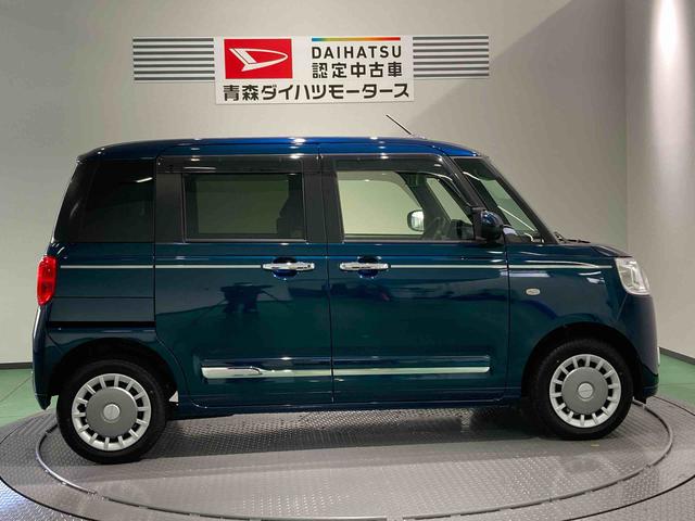 ムーヴキャンバスセオリーGターボ衝突軽減ブレーキ オートハイビーム キーレス スマートキー 4WD エアバッグ レーンアシスト ABS ターボ車(青森県)の中古車