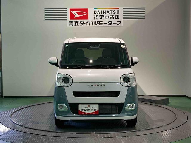 ムーヴキャンバスストライプスＧディスプレイオーディオ　下回り防錆済み　両側スライドド　レーンキープアシスト　オートマチックハイビーム　４ＷＤ（青森県）の中古車