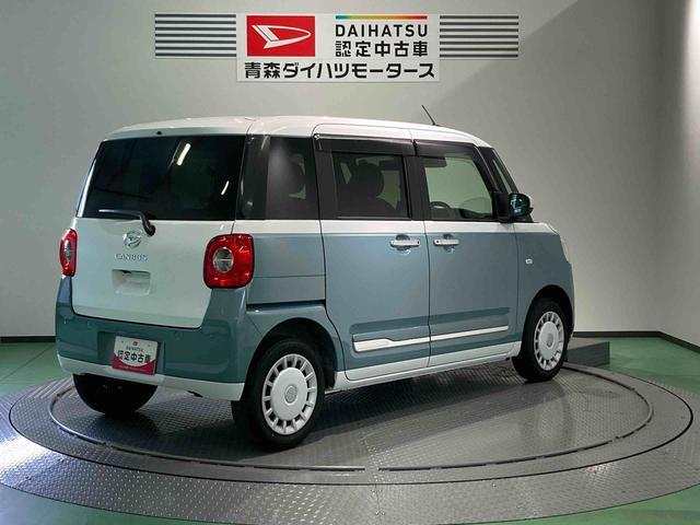 ムーヴキャンバスストライプスＧディスプレイオーディオ　下回り防錆済み　両側スライドド　レーンキープアシスト　オートマチックハイビーム　４ＷＤ（青森県）の中古車