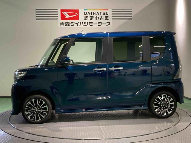 タントカスタムRSアルミ ターボ車 キーフリー 4WD ABS エアバッグ スマートキ−(青森県)の中古車