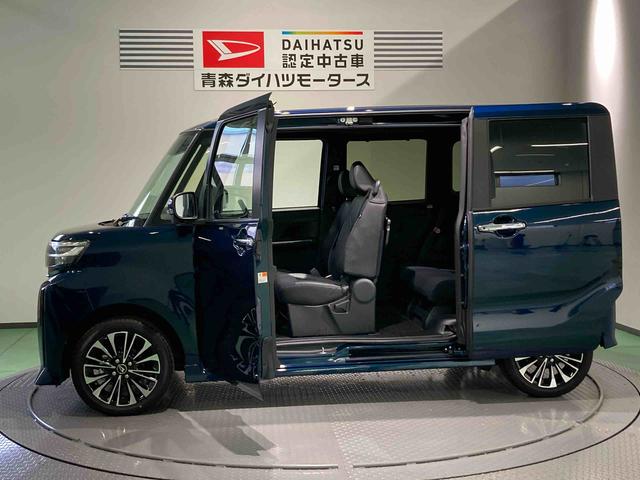 タントカスタムRSアルミ ターボ車 キーフリー 4WD ABS エアバッグ スマートキ−(青森県)の中古車