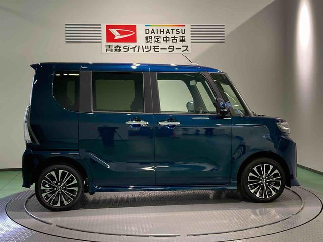 タントカスタムRSアルミ ターボ車 キーフリー 4WD ABS エアバッグ スマートキ−(青森県)の中古車