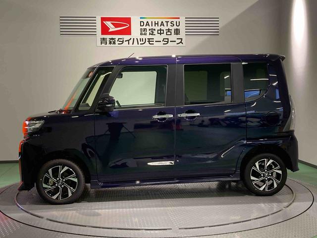 タントカスタムＸ四駆　キーフリー　ＡＢＳ　エアバッグ　アルミホイール　プッシュスタートスマートキー（青森県）の中古車