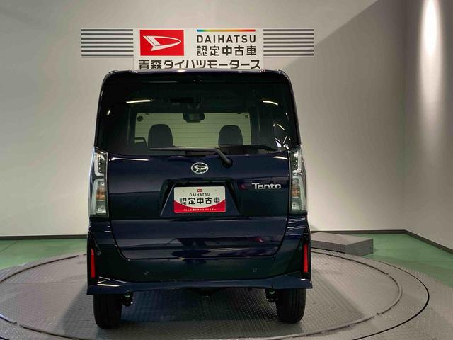 タントカスタムＸ四駆　キーフリー　ＡＢＳ　エアバッグ　アルミホイール　プッシュスタートスマートキー（青森県）の中古車