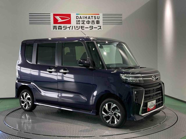 タントカスタムＸ四駆　キーフリー　ＡＢＳ　エアバッグ　アルミホイール　プッシュスタートスマートキー（青森県）の中古車