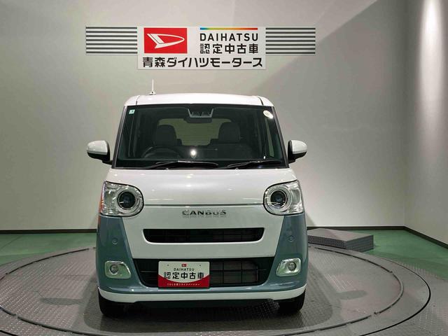 ムーヴキャンバスストライプスGキーレス スマートキー 4WD エアバッグ ABS(青森県)の中古車