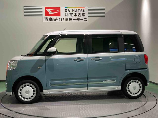 ムーヴキャンバスストライプスGキーレス スマートキー 4WD エアバッグ ABS(青森県)の中古車