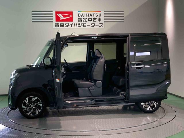 タントカスタムＸセレクションアルミ　ＡＢＳ　ナビ　キーフリー　スマートキー　４ＷＤ　エアバッグ（青森県）の中古車