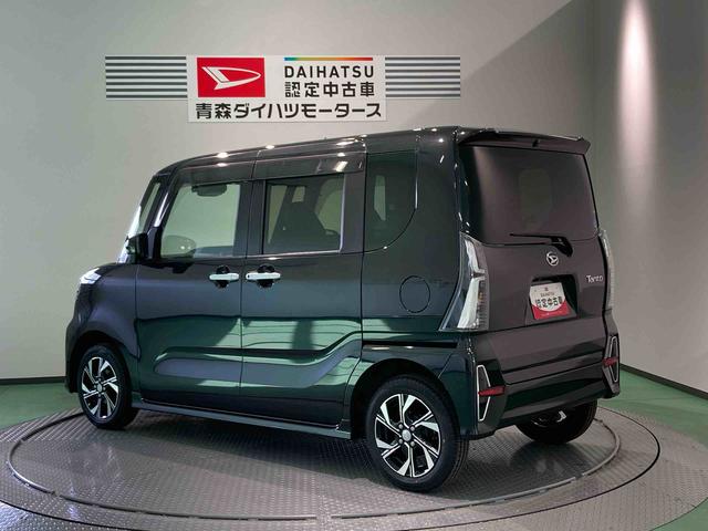 タントカスタムＸセレクションアルミ　ＡＢＳ　ナビ　キーフリー　スマートキー　４ＷＤ　エアバッグ（青森県）の中古車