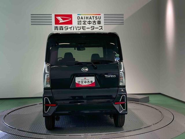 タントカスタムＸセレクションアルミ　ＡＢＳ　ナビ　キーフリー　スマートキー　４ＷＤ　エアバッグ（青森県）の中古車