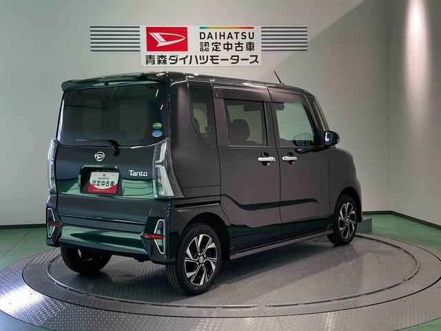 タントカスタムＸセレクションアルミ　ＡＢＳ　ナビ　キーフリー　スマートキー　４ＷＤ　エアバッグ（青森県）の中古車
