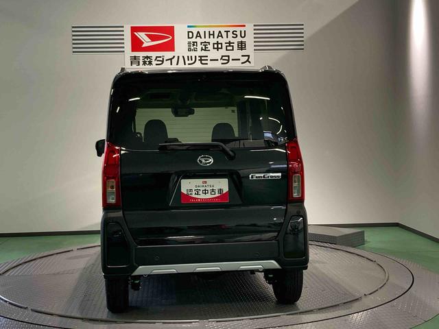 タントファンクロスフルタイム４ＷＤ　キーフリー　スマートキー　ＡＢＳ　エアバッグ　アルミホイール（青森県）の中古車