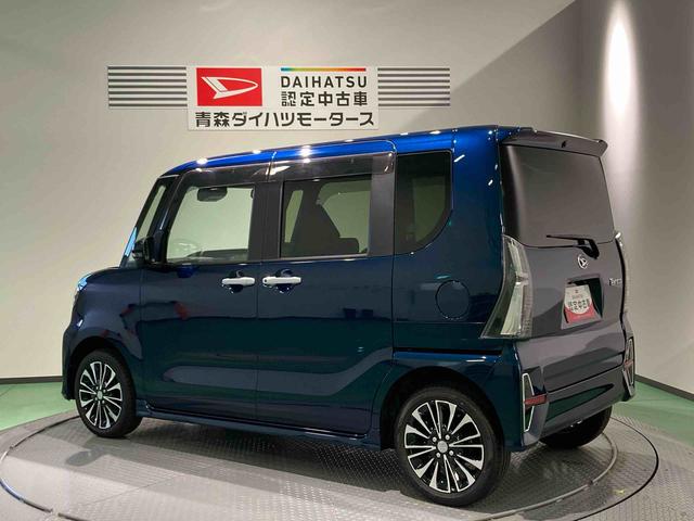 タントカスタムＲＳディスプレイオーディオ　下回り防錆済み　ターボ　４ＷＤ　ＥＴＣ　アルミ　キーフリーシステム　ＡＢＳ　スマートエントリー（青森県）の中古車