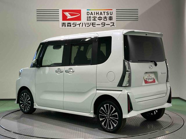 タントカスタムＲＳアルミ　ターボ車　キーフリー　４ＷＤ　ＡＢＳ　エアバッグ　スマートキ−（青森県）の中古車