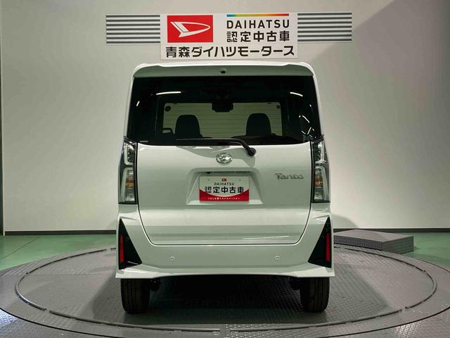 タントカスタムＲＳアルミ　ターボ車　キーフリー　４ＷＤ　ＡＢＳ　エアバッグ　スマートキ−（青森県）の中古車