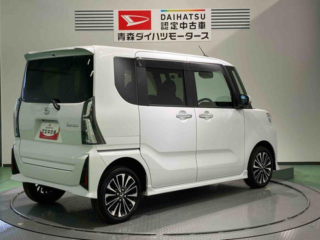 タントカスタムＲＳアルミ　ターボ車　キーフリー　４ＷＤ　ＡＢＳ　エアバッグ　スマートキ−（青森県）の中古車