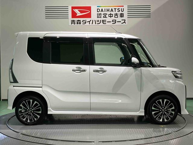 タントカスタムＲＳアルミ　ターボ車　キーフリー　４ＷＤ　ＡＢＳ　エアバッグ　スマートキ−（青森県）の中古車