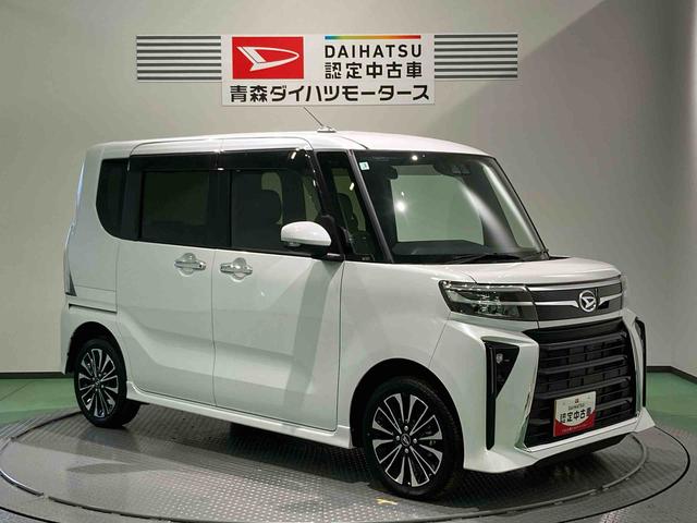 タントカスタムＲＳアルミ　ターボ車　キーフリー　４ＷＤ　ＡＢＳ　エアバッグ　スマートキ−（青森県）の中古車