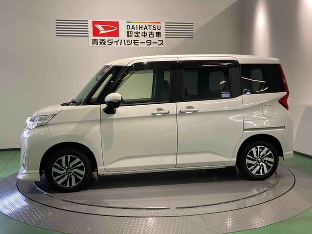 ルーミーカスタムＧナビ　ドラレコ　エンスタ　４ＷＤ　下回り防錆済み　スマートキー　アルミ　エアバッグ　ＡＢＳ（青森県）の中古車