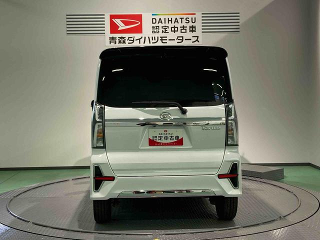 タントカスタムＲＳスタイルセレクション下回り防錆済み　大型ナビ・ドラレコ・ＥＴＣ付　エンジンスターター付き　両側パワースライドドア　４ＷＤターボエンジン（青森県）の中古車