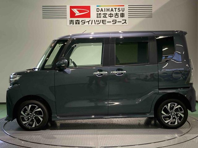 タントカスタムＸ四駆　キーフリー　ＡＢＳ　エアバッグ　アルミホイール　プッシュスタートスマートキー（青森県）の中古車