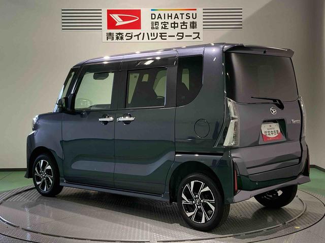 タントカスタムＸ四駆　キーフリー　ＡＢＳ　エアバッグ　アルミホイール　プッシュスタートスマートキー（青森県）の中古車