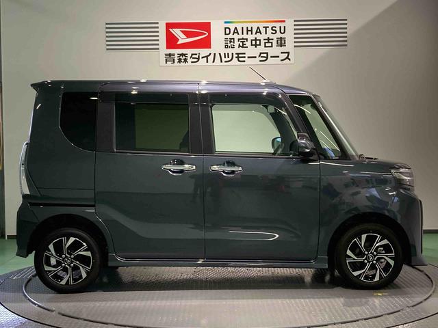 タントカスタムＸ四駆　キーフリー　ＡＢＳ　エアバッグ　アルミホイール　プッシュスタートスマートキー（青森県）の中古車