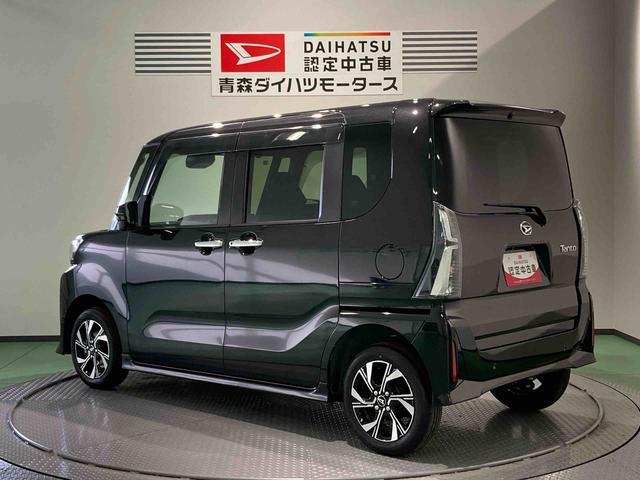 タントカスタムＸ四駆　キーフリー　ＡＢＳ　エアバッグ　アルミホイール　プッシュスタートスマートキー（青森県）の中古車