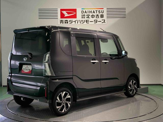 タントカスタムＸ四駆　キーフリー　ＡＢＳ　エアバッグ　アルミホイール　プッシュスタートスマートキー（青森県）の中古車