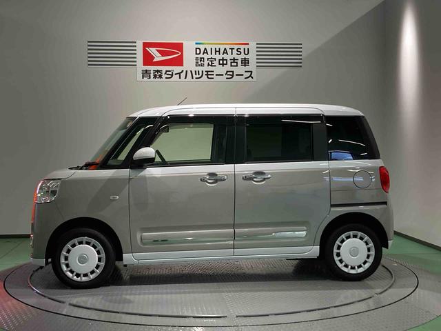 ムーヴキャンバスストライプスＧナビ　下回り防錆済み　両側スライドドア　スマートキー　４ＷＤ　エアバッグ　ＡＢＳ（青森県）の中古車