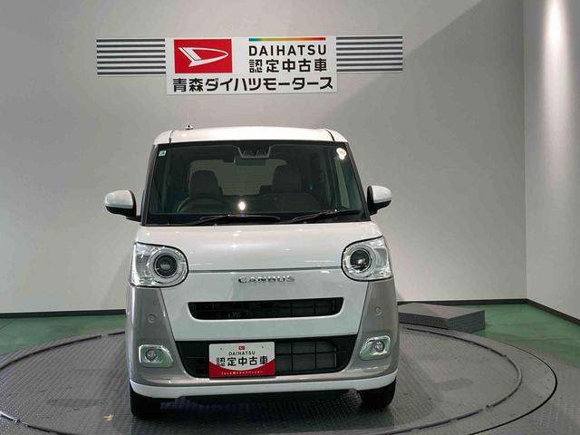 ムーヴキャンバスストライプスG下回り防錆済み 両側スライドドア キーフリー 4WD エアバッグ ABS スマキー(青森県)の中古車