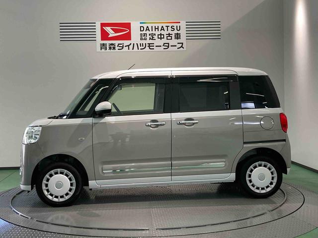 ムーヴキャンバスストライプスG下回り防錆済み 両側スライドドア キーフリー 4WD エアバッグ ABS スマキー(青森県)の中古車