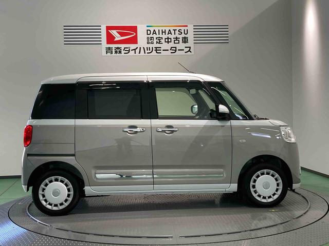 ムーヴキャンバスストライプスG下回り防錆済み 両側スライドドア キーフリー 4WD エアバッグ ABS スマキー(青森県)の中古車