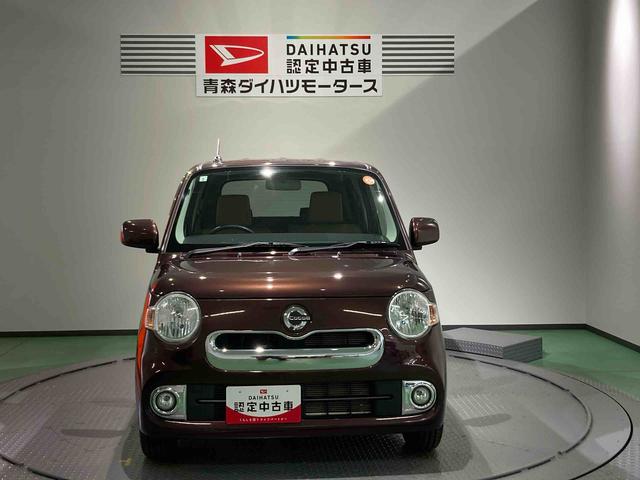 ミラココアココアＸナビ　下回り防錆済み　キーレス　スマキー　４ＷＤ車　エアバック　ＡＢＳ（青森県）の中古車