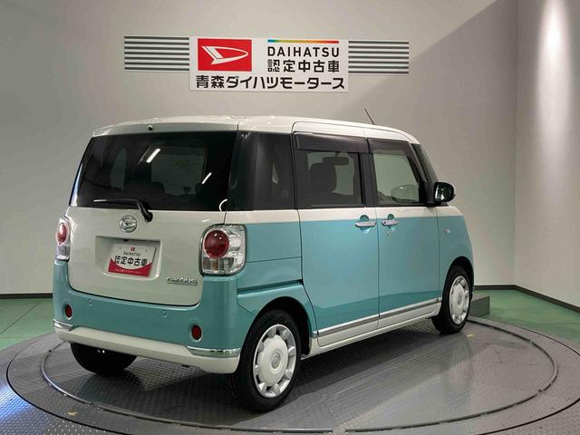 ムーヴキャンバスＧメイクアップＶＳ　ＳＡIIIナビ　運転席シートヒーター　ステアリングスイッチ　スマートキー　両側スライドドア　下回り防錆済み　４ＷＤ　キーレス（青森県）の中古車