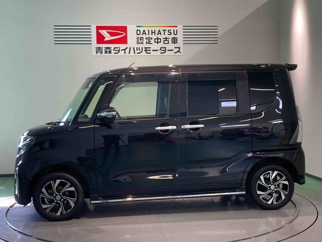 タントカスタムＸナビ　ドラレコ　ＥＴＣ　エンスタ　前席シートヒーター　下回り防錆済み　両側スライドドア　アルミ　キーフリー　スマートキー　ＡＢＳ　エアバッグ（青森県）の中古車