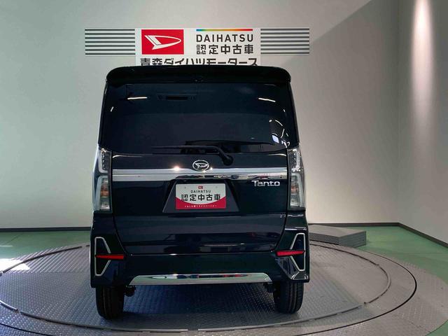 タントカスタムＸナビ　ドラレコ　ＥＴＣ　エンスタ　前席シートヒーター　下回り防錆済み　両側スライドドア　アルミ　キーフリー　スマートキー　ＡＢＳ　エアバッグ（青森県）の中古車