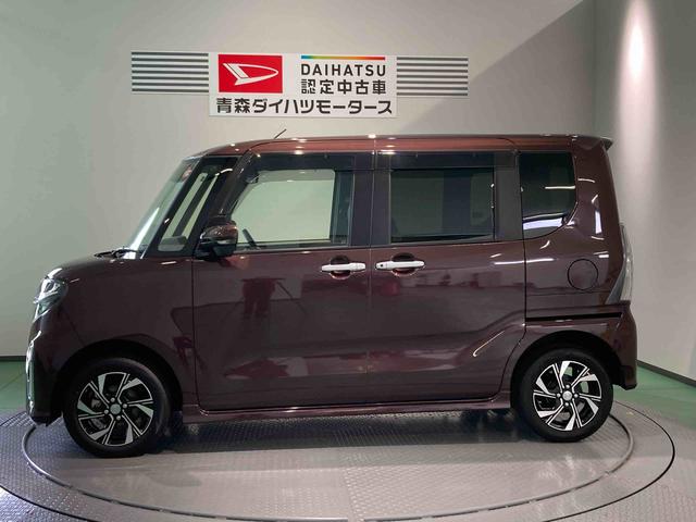 タントカスタムＸセレクションナビ　ドラレコ　エンスタ　前席シートヒーター　下回り防錆済み　両側スライドドア　アルミ　キーフリー　ＡＢＳ　スマートキー　４ＷＤ　エアバッグ（青森県）の中古車