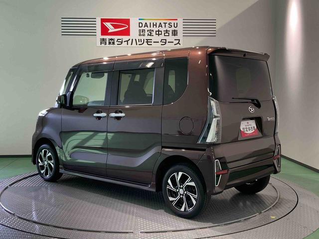 タントカスタムＸセレクションナビ　ドラレコ　エンスタ　前席シートヒーター　下回り防錆済み　両側スライドドア　アルミ　キーフリー　ＡＢＳ　スマートキー　４ＷＤ　エアバッグ（青森県）の中古車