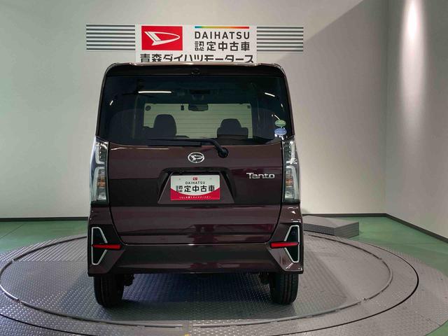 タントカスタムＸセレクションナビ　ドラレコ　エンスタ　前席シートヒーター　下回り防錆済み　両側スライドドア　アルミ　キーフリー　ＡＢＳ　スマートキー　４ＷＤ　エアバッグ（青森県）の中古車