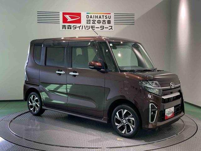 タントカスタムＸセレクションナビ　ドラレコ　エンスタ　前席シートヒーター　下回り防錆済み　両側スライドドア　アルミ　キーフリー　ＡＢＳ　スマートキー　４ＷＤ　エアバッグ（青森県）の中古車