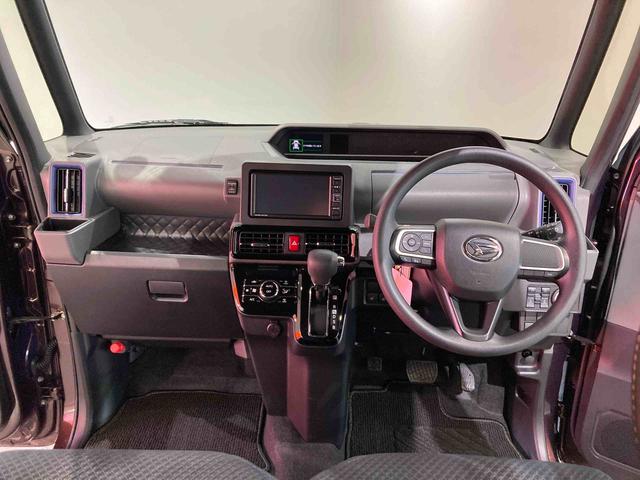 タントカスタムＸセレクションナビ　ドラレコ　エンスタ　前席シートヒーター　下回り防錆済み　両側スライドドア　アルミ　キーフリー　ＡＢＳ　スマートキー　４ＷＤ　エアバッグ（青森県）の中古車