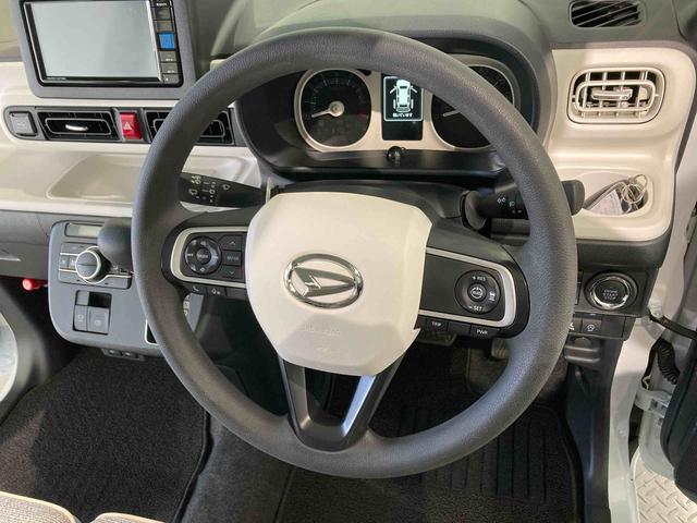 ムーヴキャンバスストライプスＧターボナビ　下回り防錆済み　両側スライドドア　前席シートヒーター　キーフリー　ターボ　４ＷＤ　スマートキー　エアバッグ　ＡＢＳ（青森県）の中古車