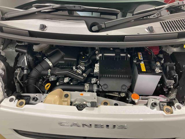 ムーヴキャンバスストライプスＧターボナビ　下回り防錆済み　両側スライドドア　前席シートヒーター　キーフリー　ターボ　４ＷＤ　スマートキー　エアバッグ　ＡＢＳ（青森県）の中古車