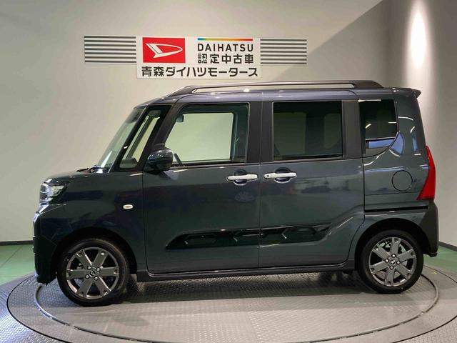 タントファンクロスターボナビ　ドラレコ　前席シートヒーター　下回り防錆済み　キーフリー　アルミ　スマートキー　ＡＢＳ　ターボ　４ＷＤ（青森県）の中古車