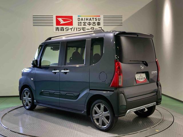 タントファンクロスターボナビ　ドラレコ　前席シートヒーター　下回り防錆済み　キーフリー　アルミ　スマートキー　ＡＢＳ　ターボ　４ＷＤ（青森県）の中古車